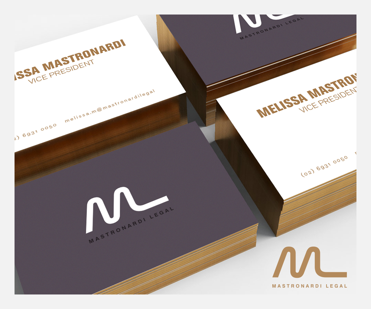 Logo Design by Bjorn Walker for Mastronardi Law  | Design #18428484