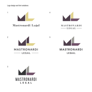 Logo-Design von jacw02 für Mastronardi Law  | Design: #18426559