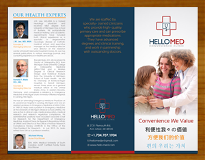 Brochure Design by Sbss for JW Healthcare solution, PLC | Design: #2825628