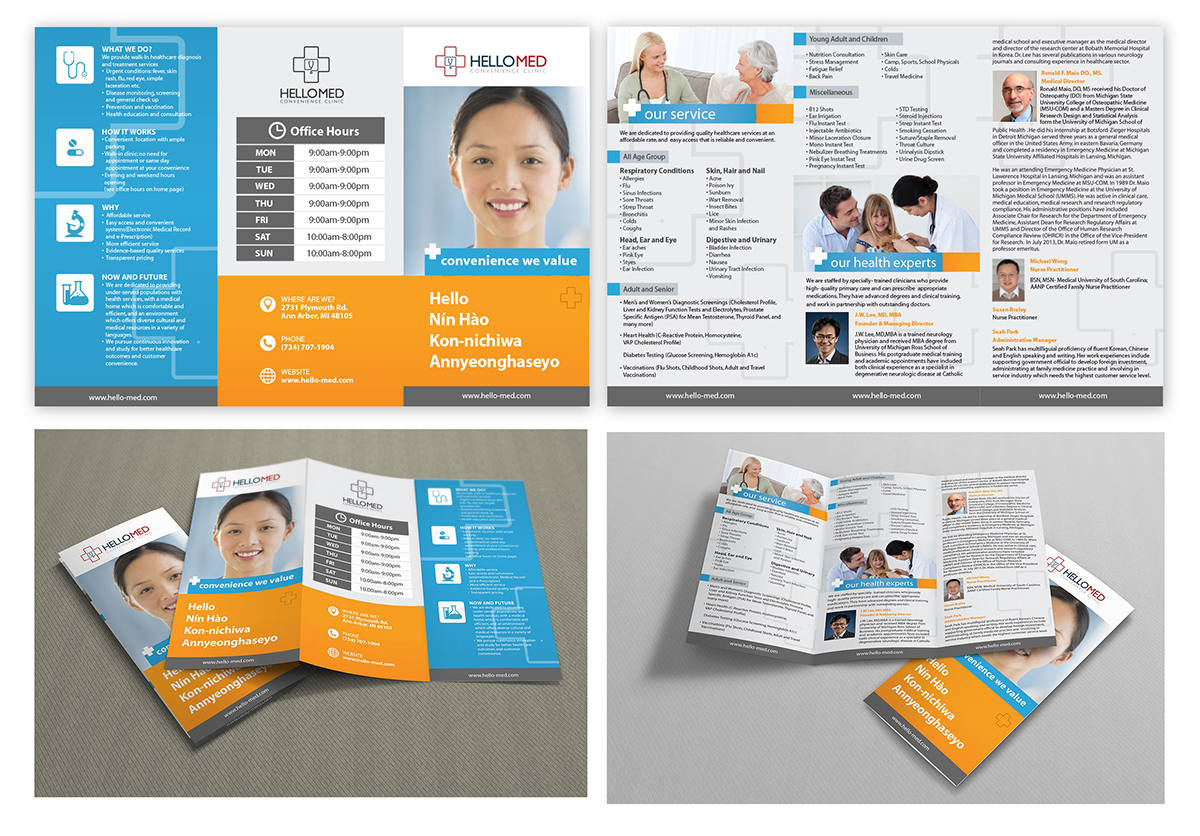 Brochure Design by sikamcoy222 for JW Healthcare solution, PLC | Design #2817710