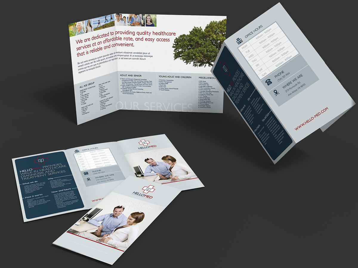 Brochure Design by quancho for JW Healthcare solution, PLC | Design #2825910