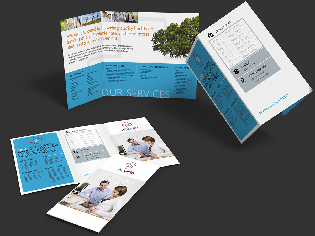 Brochure Design by quancho for JW Healthcare solution, PLC | Design #2825936