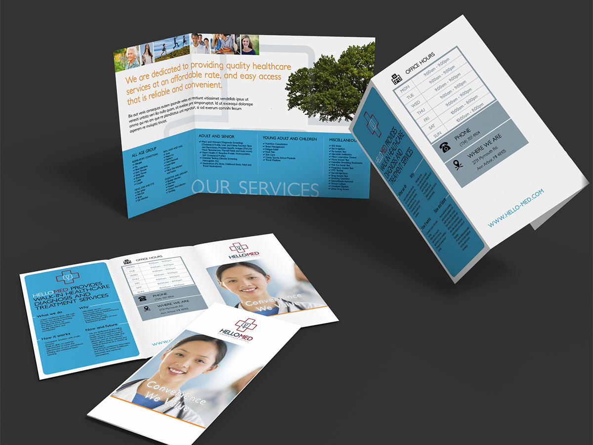 Brochure Design by quancho for JW Healthcare solution, PLC | Design #2853930