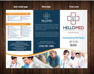 Brochure Design by meet007 for JW Healthcare solution, PLC | Design: #2852102