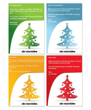 Digital Company Christmas cards | Design de Carte de Voeux par Creative Shots Studio