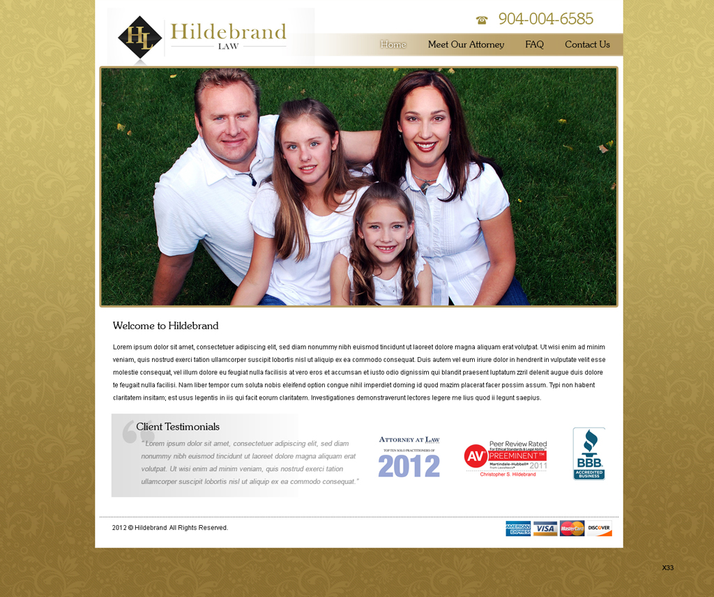 Web Design by pb for this project | Design #665086