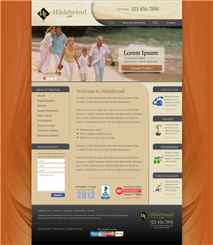 Web-Design von CreativeIyke für dieses Projekt | Design: #680130