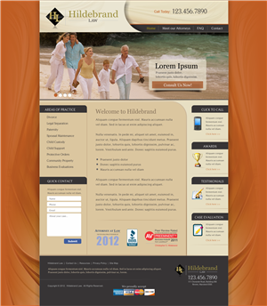 Web-Design von CreativeIyke für dieses Projekt | Design: #682767