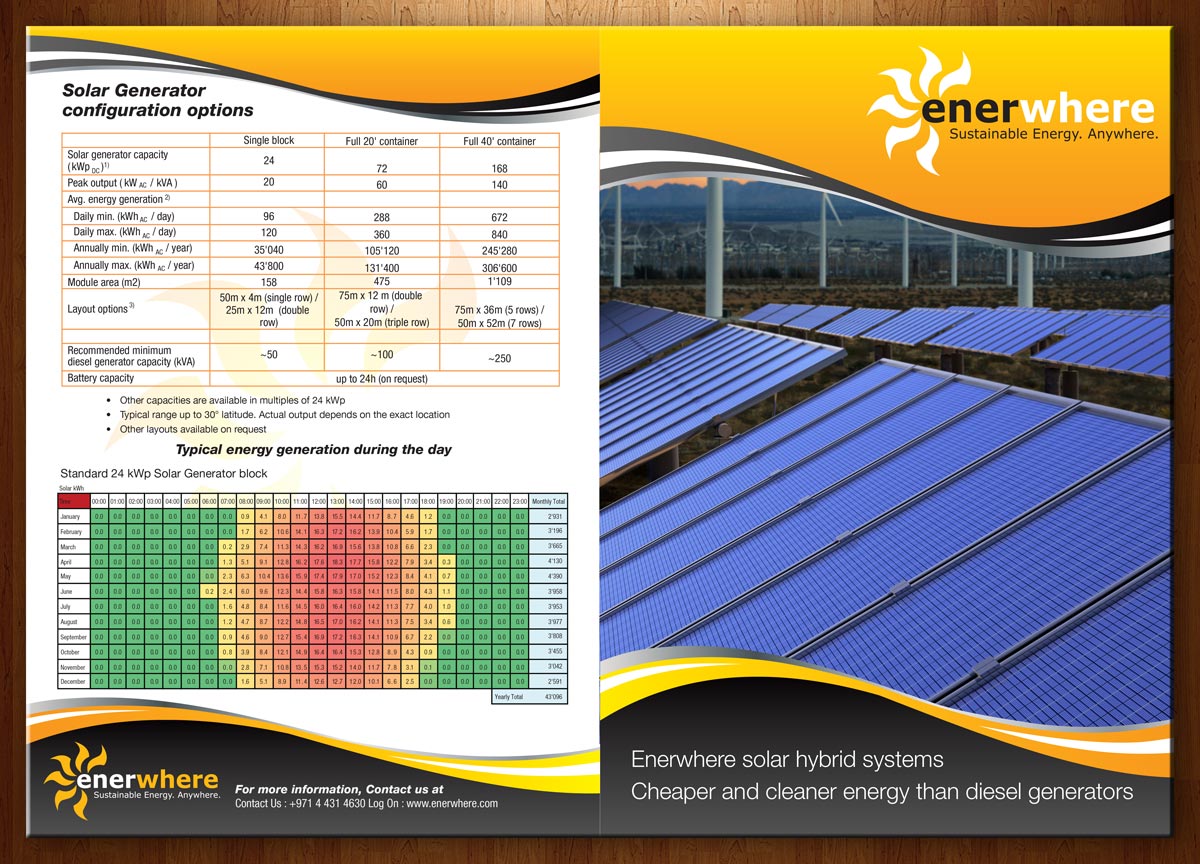Design de Brochure par theblueart pour Enerwhere | Design #2909267