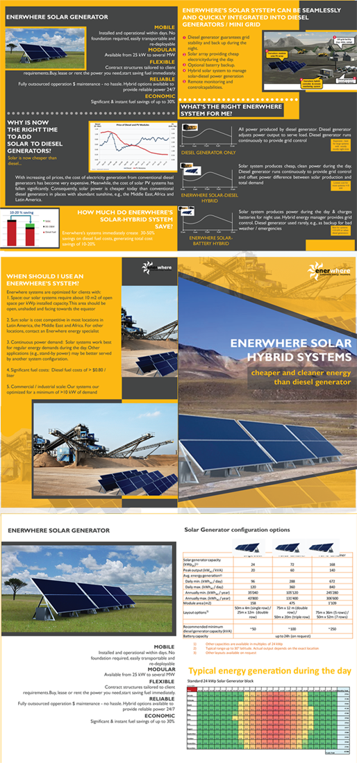 Diseño de Brochure por nonayustia para Enerwhere | Diseño #2888692