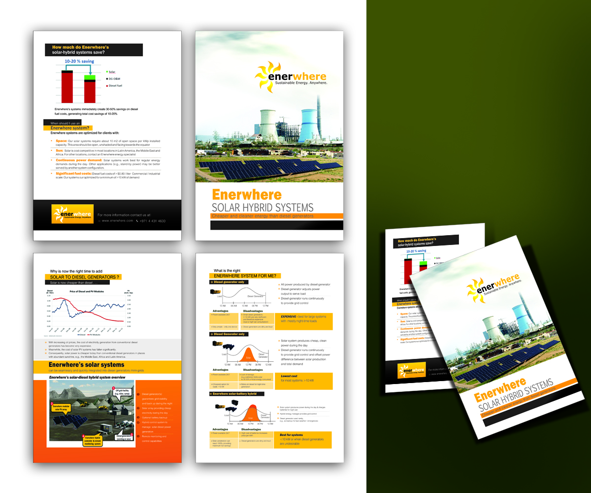 Broschüren-Design von Creativemedia Solution für Enerwhere | Design #2938299