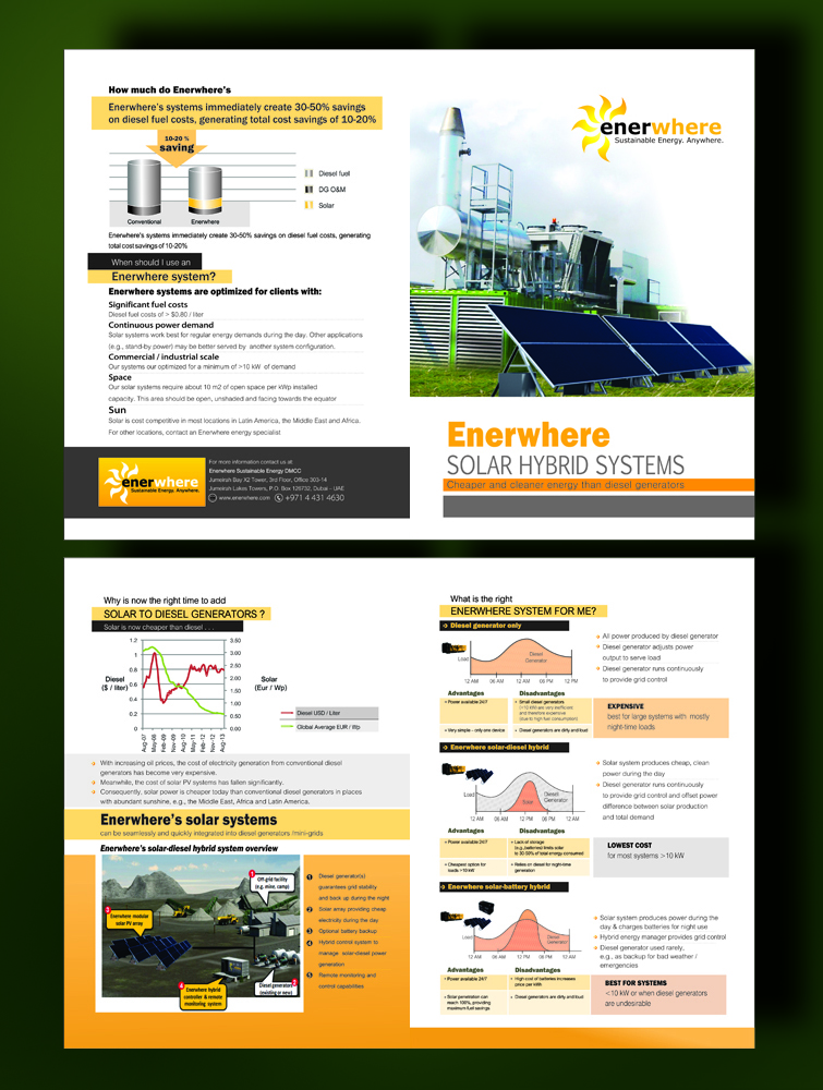 Broschüren-Design von Creativemedia Solution für Enerwhere | Design #2947751