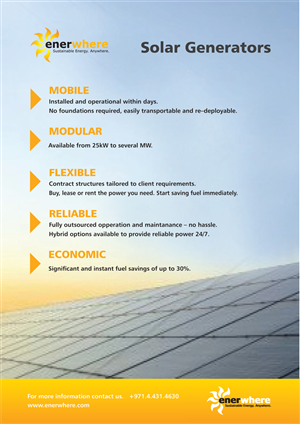 Brochure Design by Artenz for Enerwhere | Design: #2895647