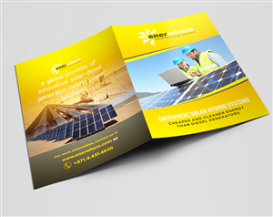 Clean energy startup needs brochure & datasheet | Brochure Design by lookedaeng