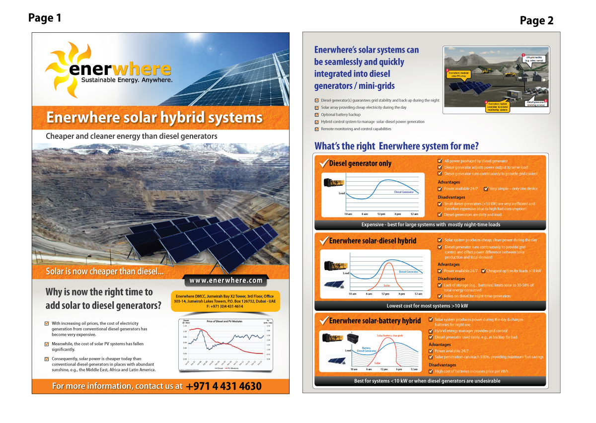 Broschüren-Design von meet007 für Enerwhere | Design #2925363
