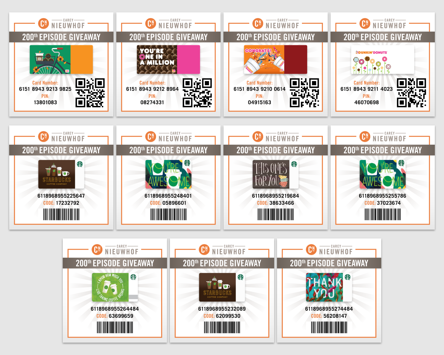 Grafik-Design von LJE für Carey Nieuwhof Communications | Design #18727746