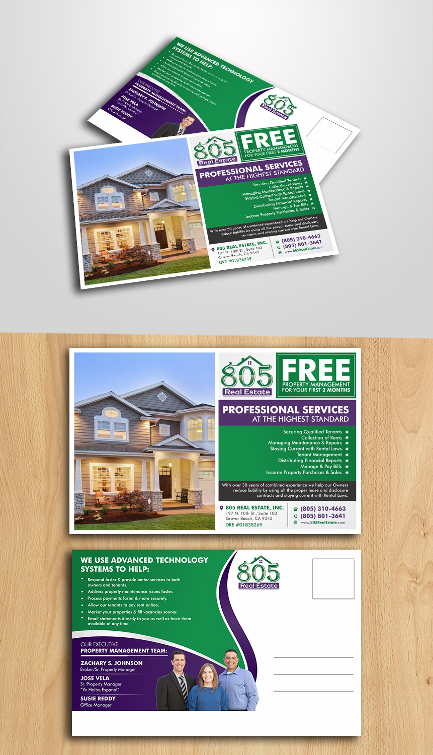 Postcard Design by ecorokerz for this project | Design #18413949