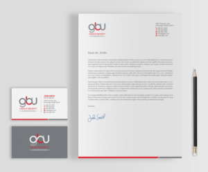Stationery Design by chandrayaan.creative for Group Benefits Unlimited | Design #18403213