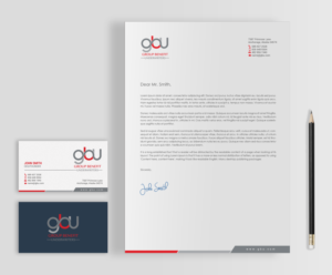Stationery Design by chandrayaan.creative for Group Benefits Unlimited | Design: #18403240