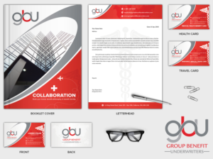 Stationery Design by SD WEBCREATION for Group Benefits Unlimited | Design #18583870