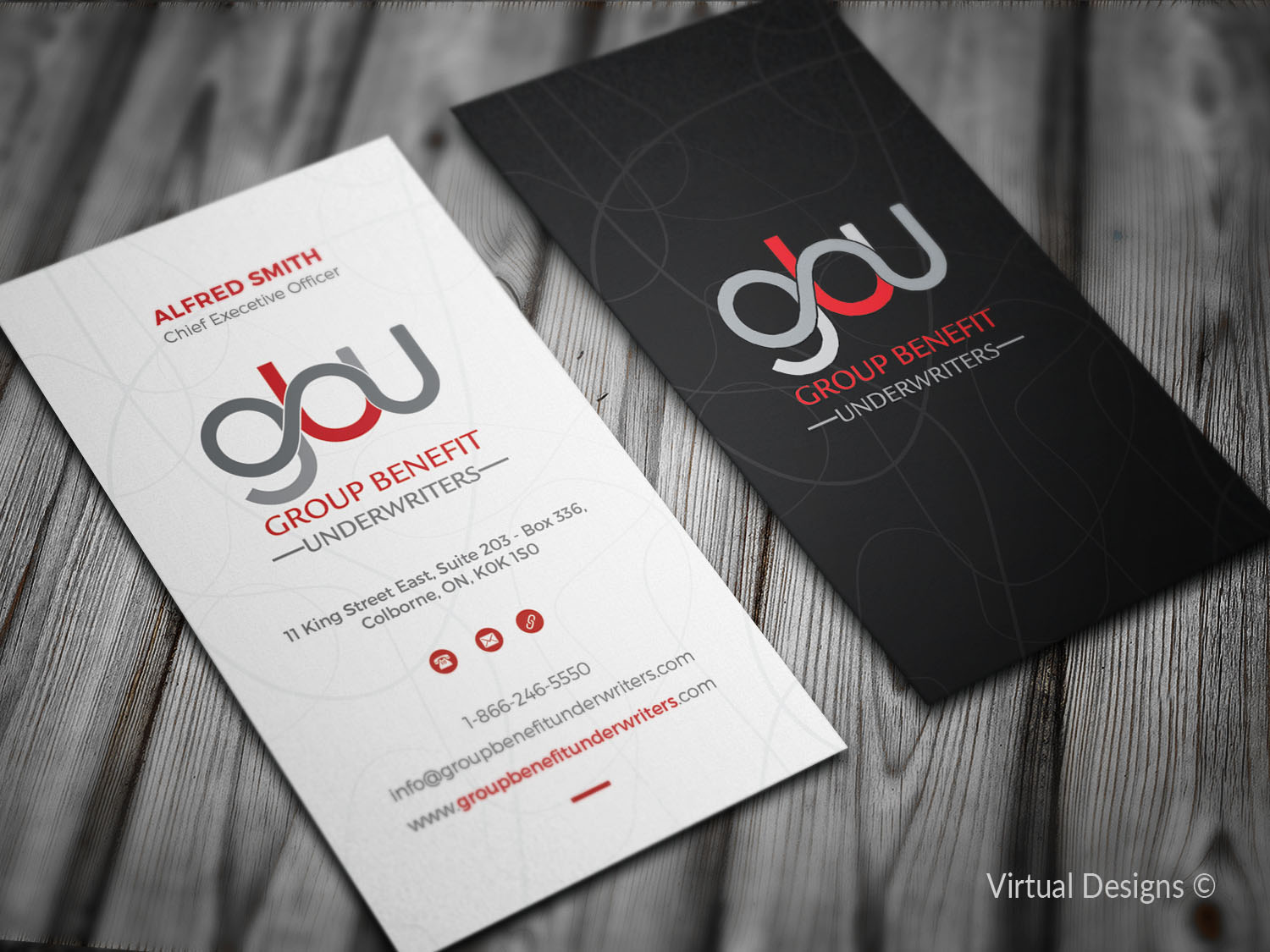 Stationery Design by SyncFuse™ Solutions for Group Benefits Unlimited | Design #18473728