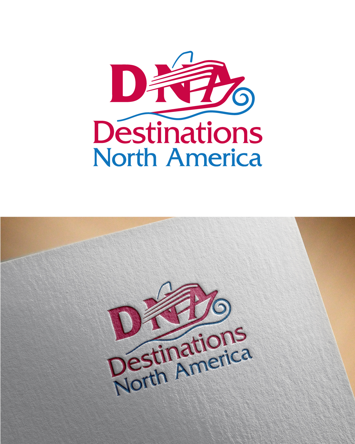 Diseño de Logo por ACK Design para Destinations North America | Diseño #18536752