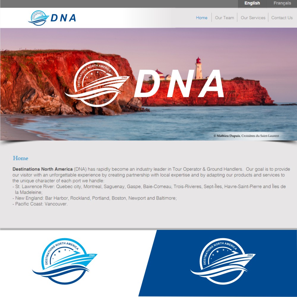 Logo-Design von Hardwork für Destinations North America | Design #18498169