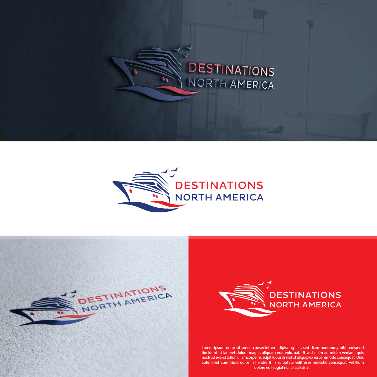 Design de Logo par 7bitdesigner pour Destinations North America | Design #18496557