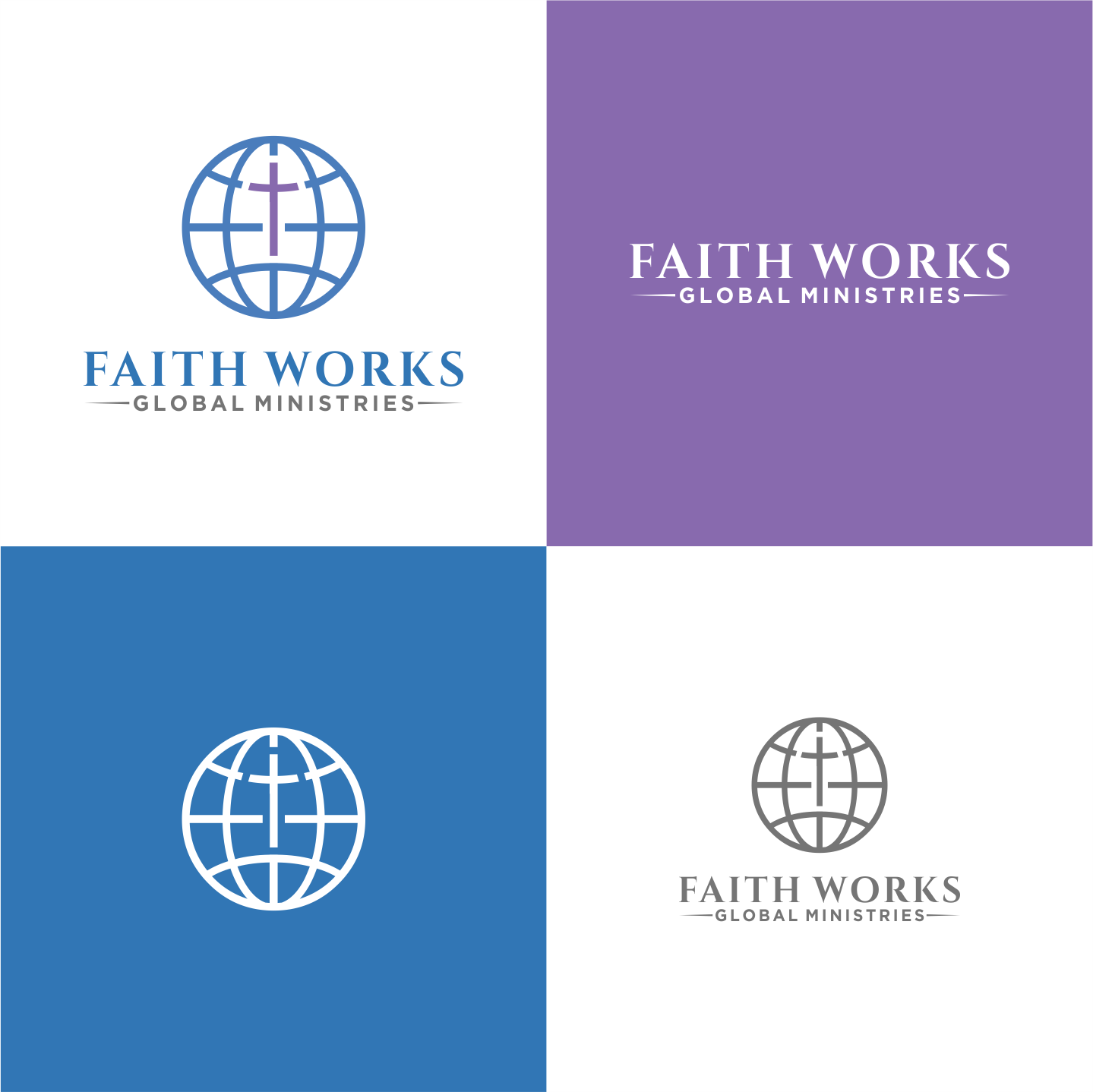 Diseño de Logo por normi para Faith Works Global Ministries | Diseño #18440643