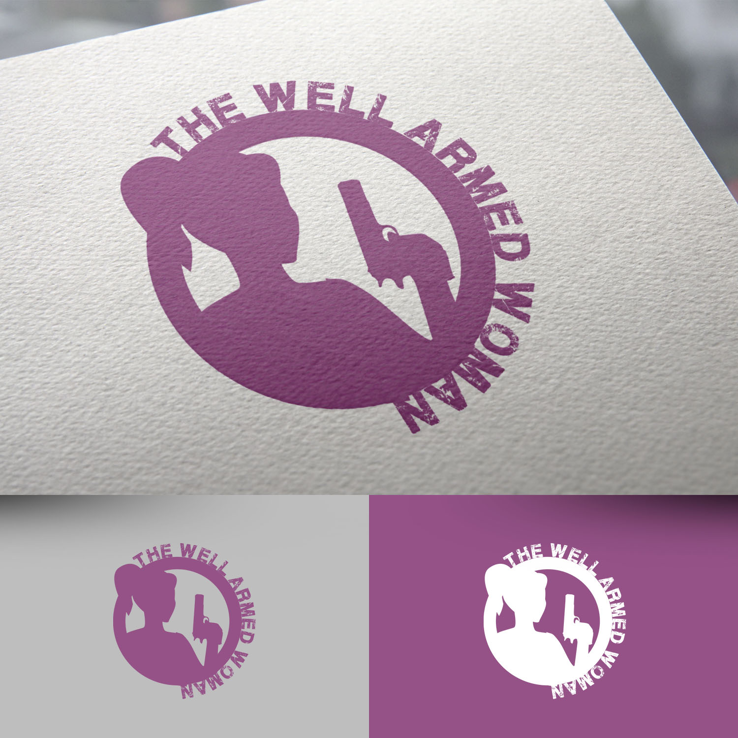 Logo Design by rafaeldsgn for The Well Armed Woman | Design #18395850
