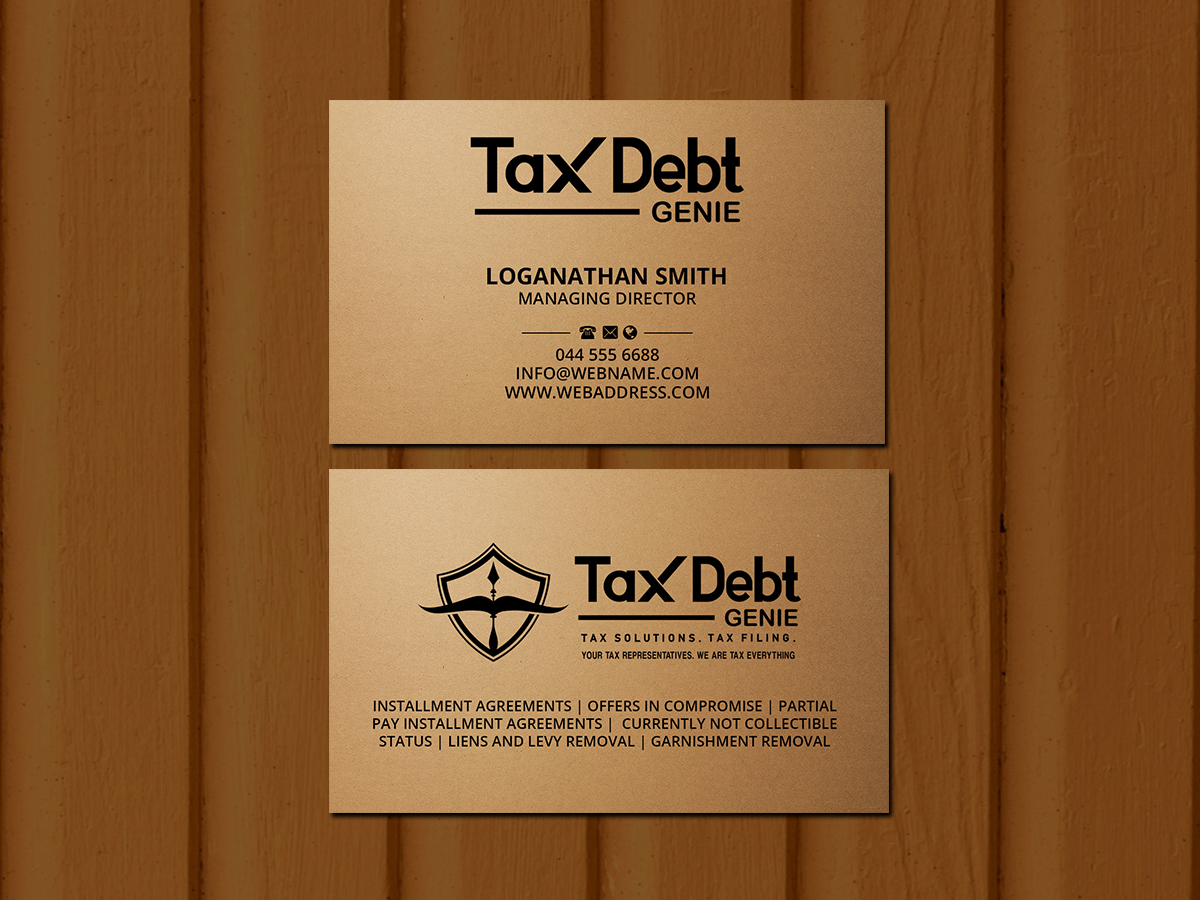 Business Card Design by Creations Box 2015 for this project | Design #18402261