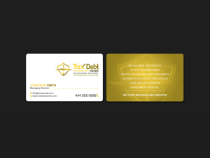 Visitenkarten-Design von Creations Box 2015 für dieses Projekt | Design: #18405000