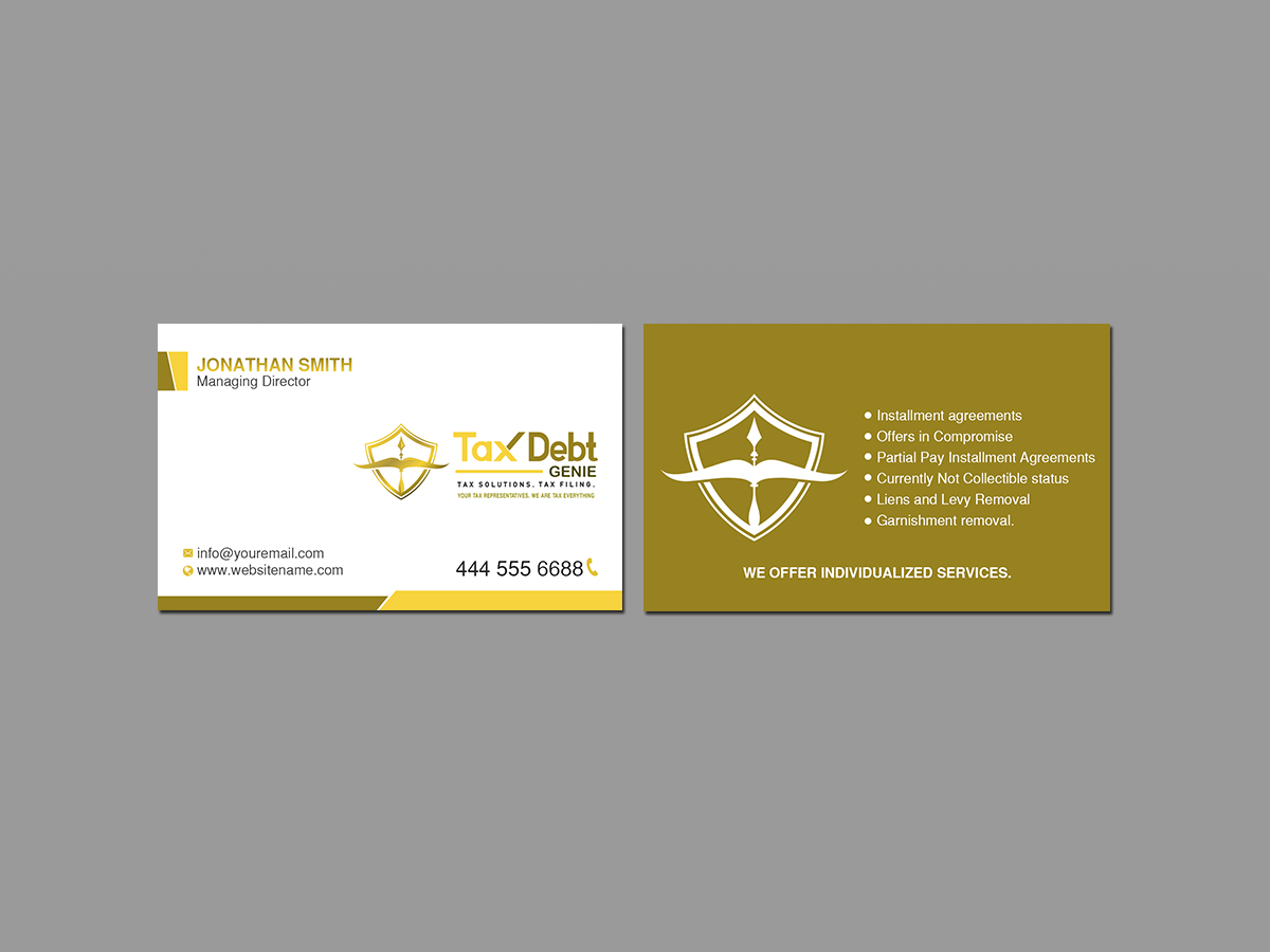 Business Card Design by Creations Box 2015 for this project | Design #18405003