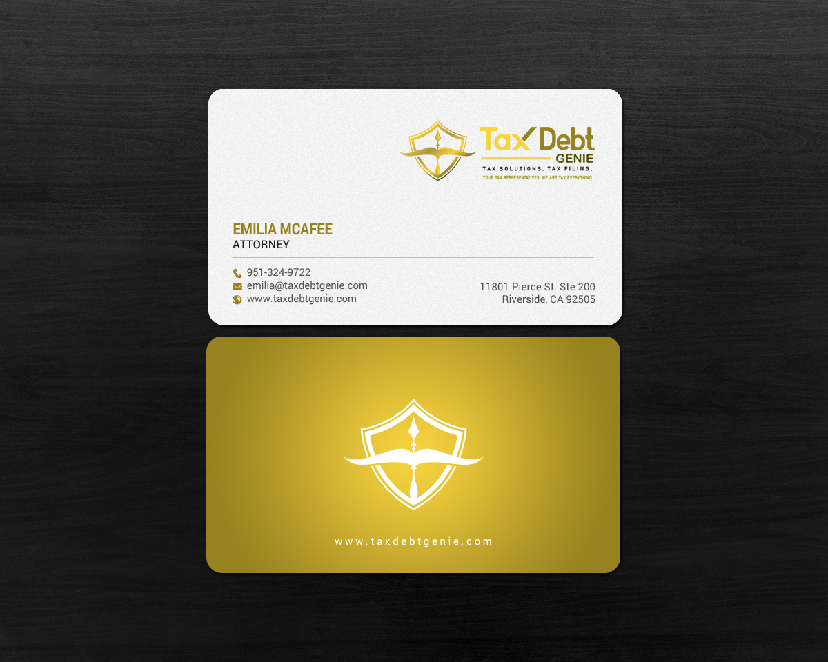 Business Card Design by chandrayaan.creative for this project | Design #18397882