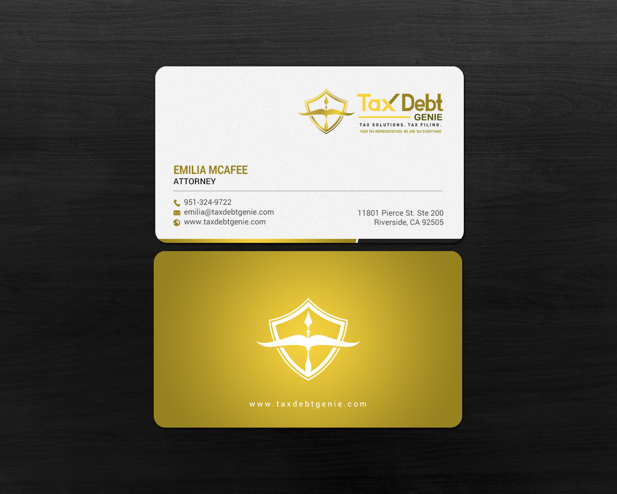 Business Card Design by chandrayaan.creative for this project | Design #18397888