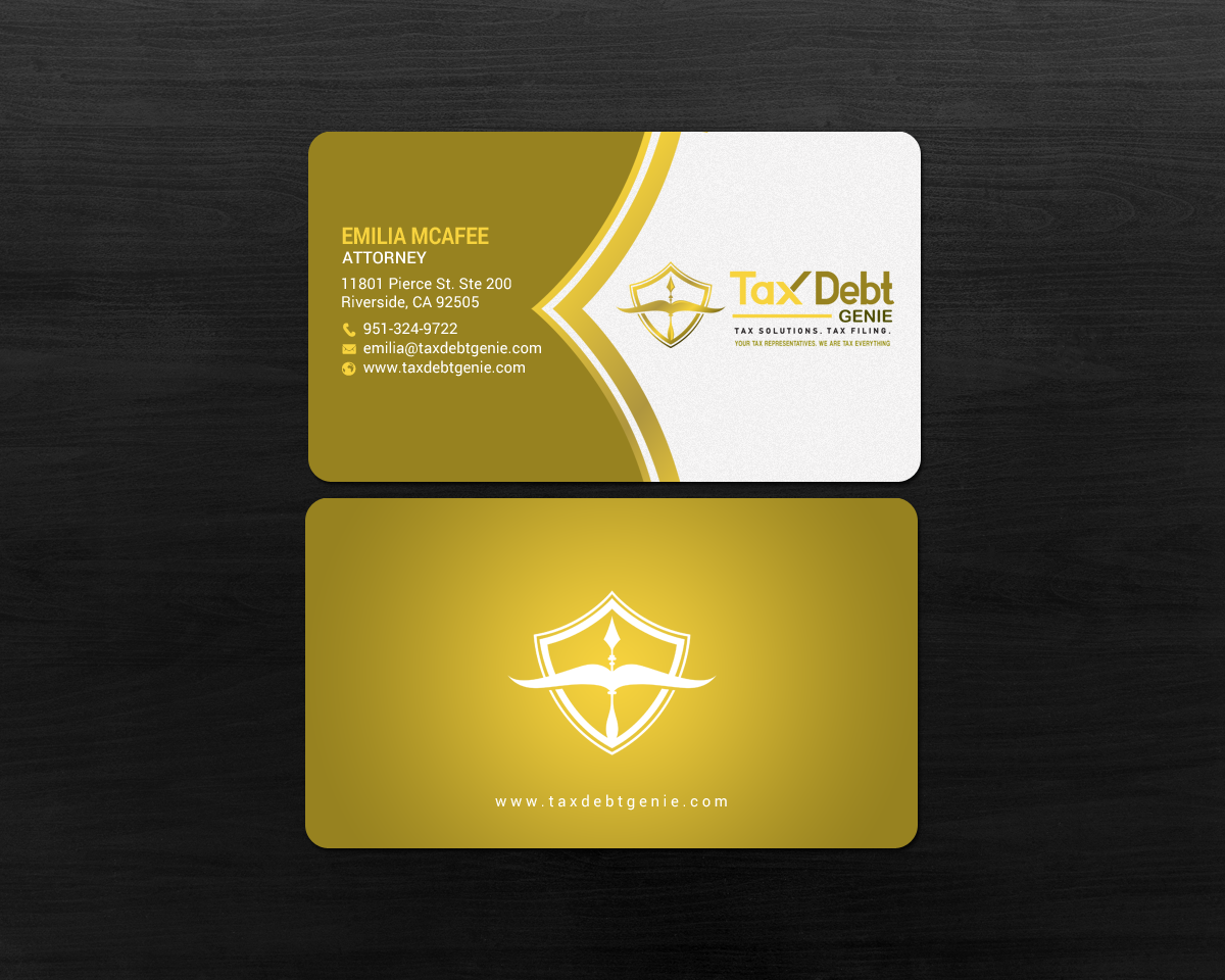 Business Card Design by chandrayaan.creative for this project | Design #18397890