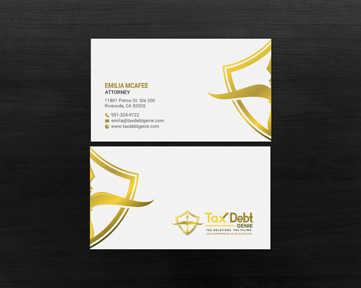 Business Card Design by chandrayaan.creative for this project | Design #18397891