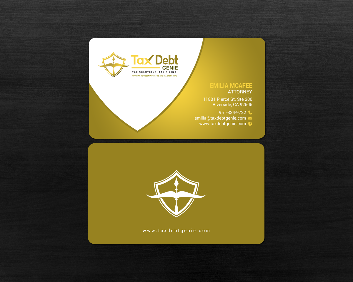 Business Card Design by chandrayaan.creative for this project | Design #18397892