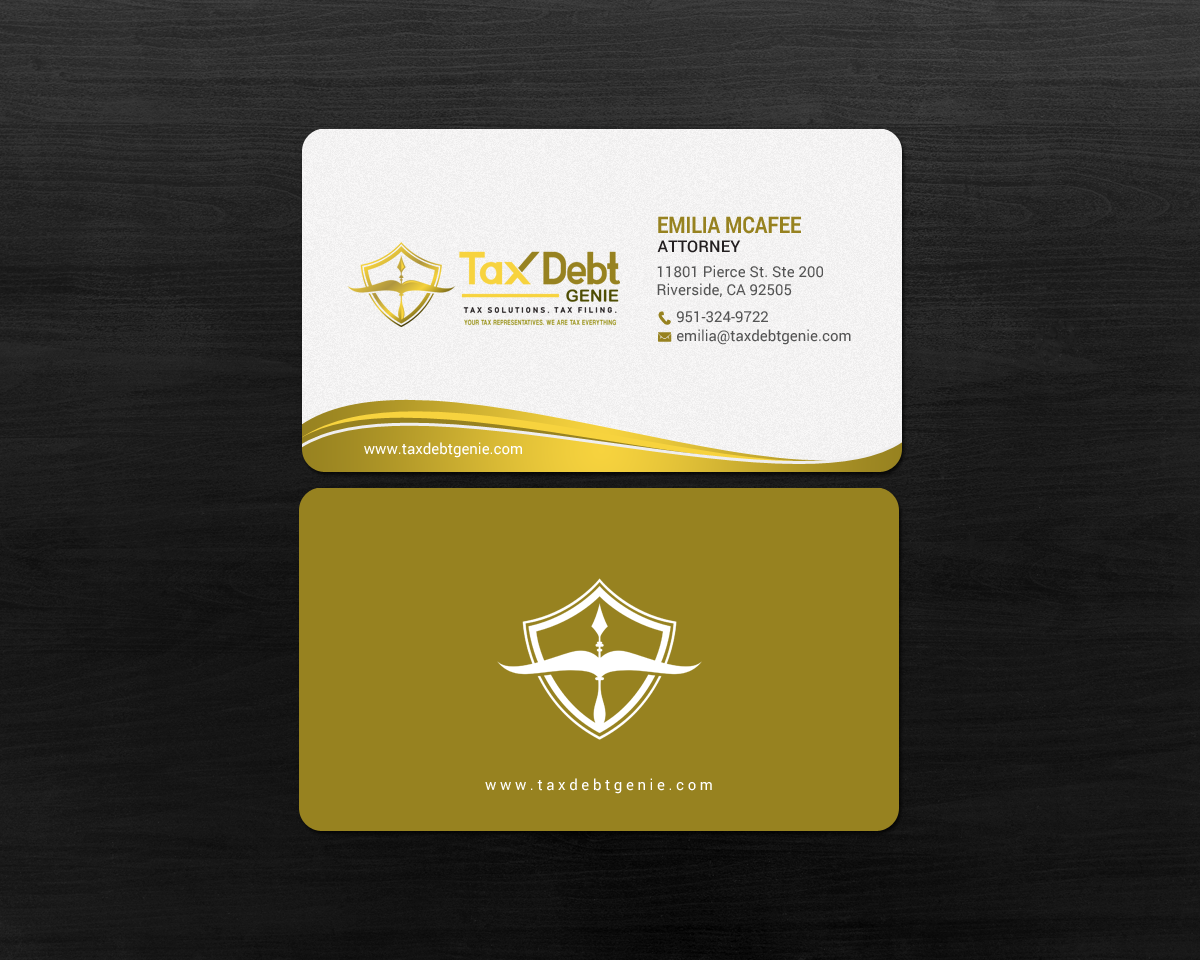 Business Card Design by chandrayaan.creative for this project | Design #18397893