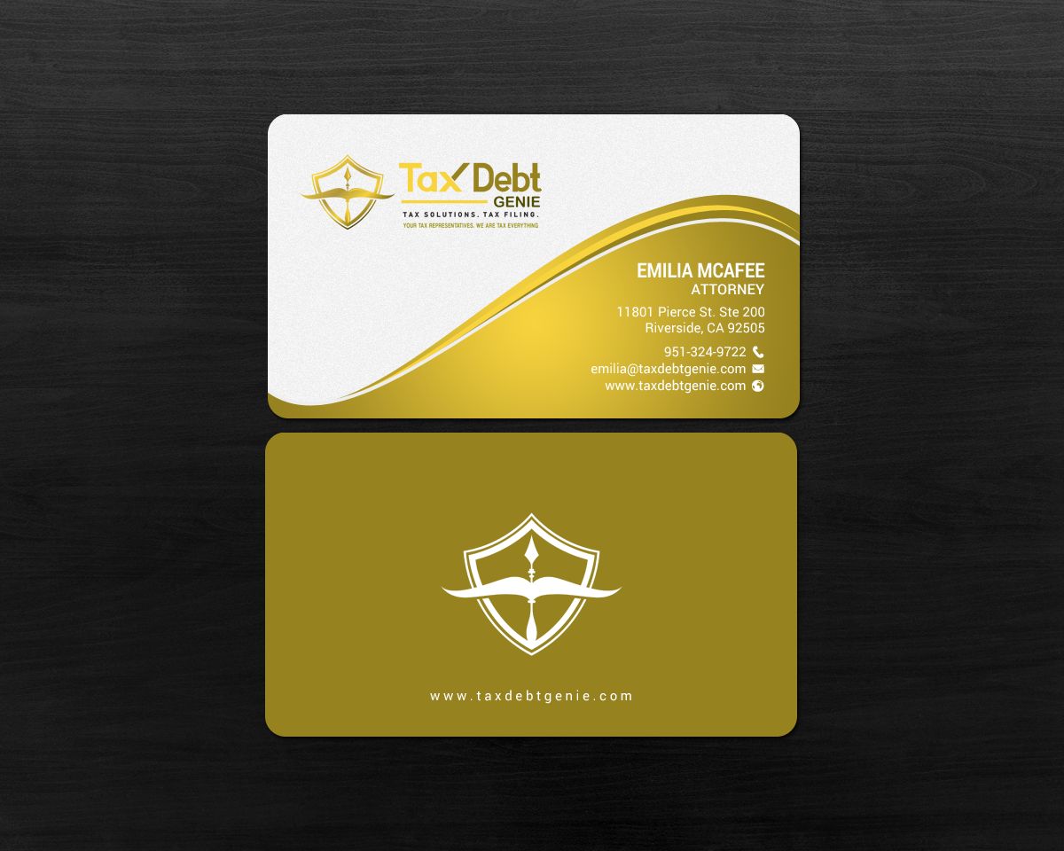 Business Card Design by chandrayaan.creative for this project | Design #18397894