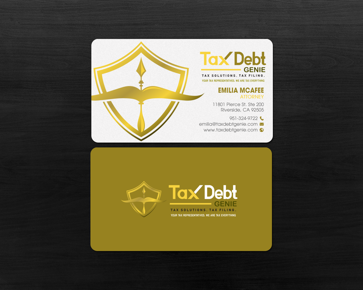 Business Card Design by chandrayaan.creative for this project | Design #18398701