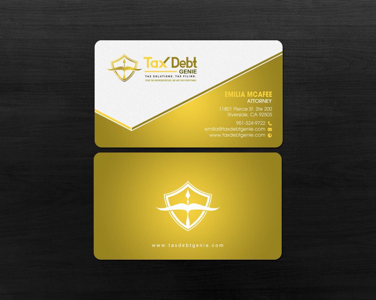 Business Card Design by chandrayaan.creative for this project | Design #18398702