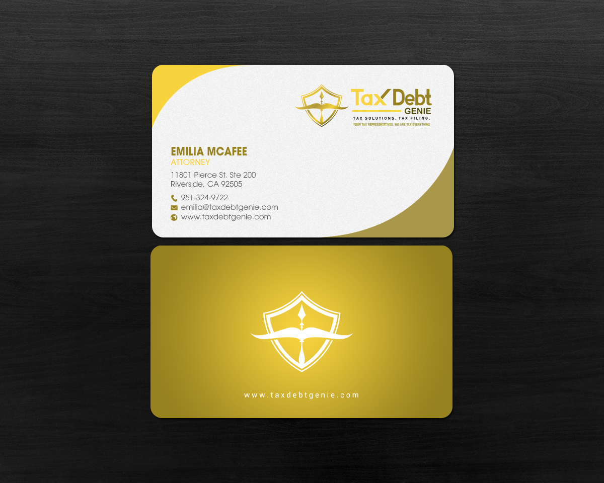 Business Card Design by chandrayaan.creative for this project | Design #18398718