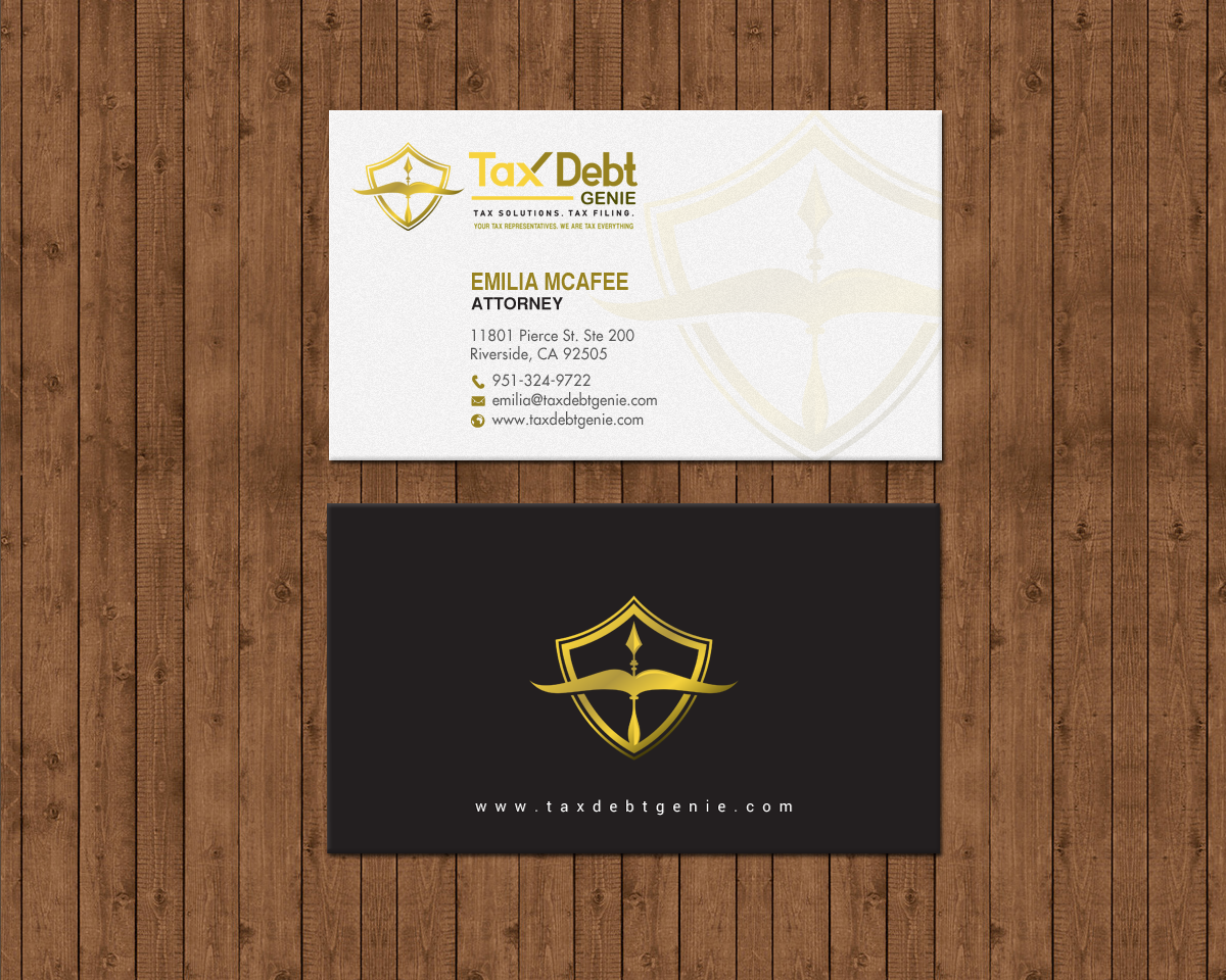 Business Card Design by chandrayaan.creative for this project | Design #18403285