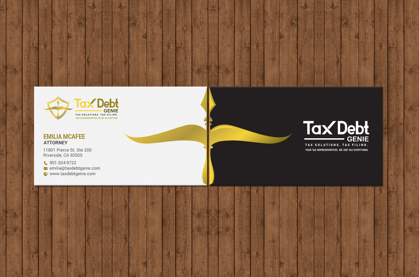 Business Card Design by chandrayaan.creative for this project | Design #18403295