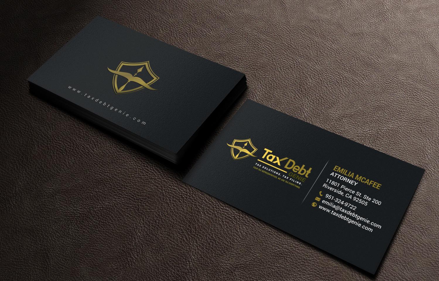 Business Card Design by chandrayaan.creative for this project | Design #18403316