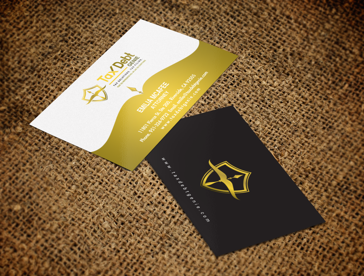 Business Card Design by chandrayaan.creative for this project | Design #18403317