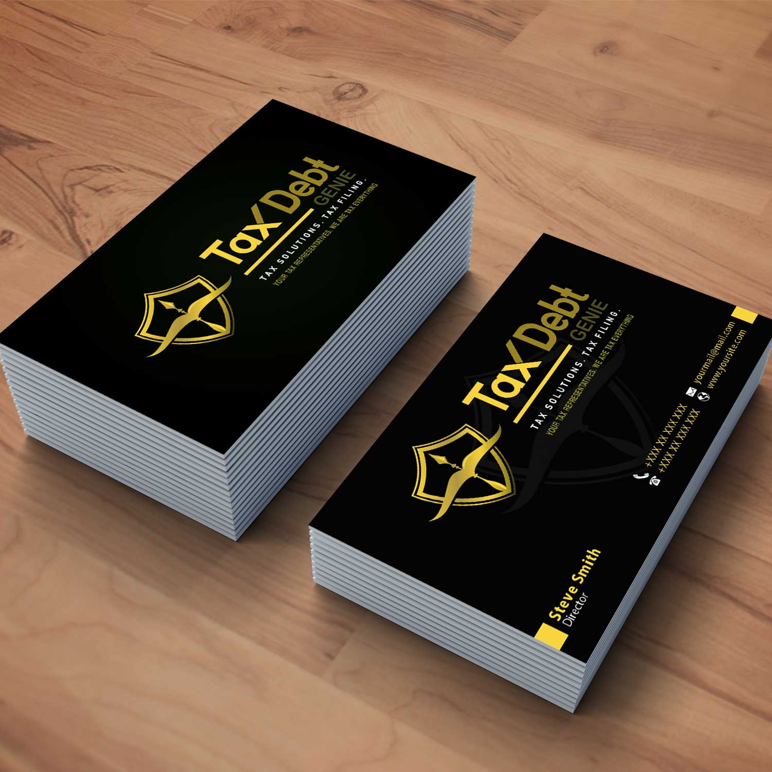 Business Card Design by oomardesigns for this project | Design #18404400