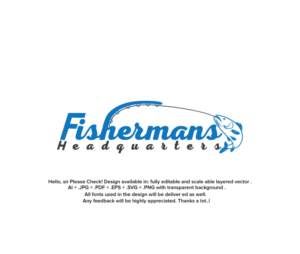 Fishermans Headquarters | Logo Design by juie design