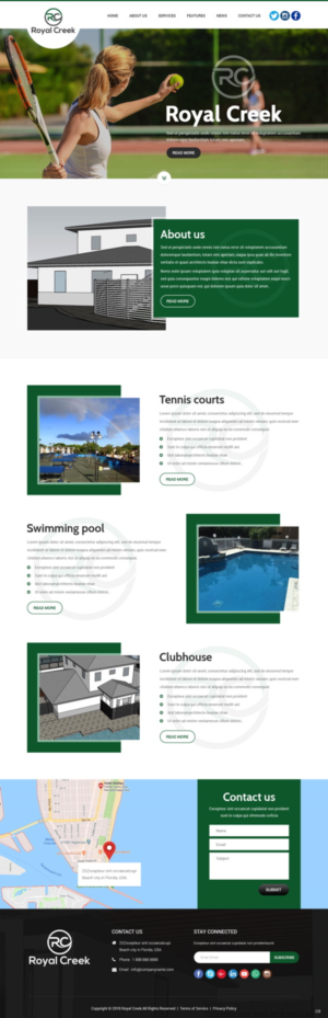 Web-Design von pb für Royal Creek | Design: #18491218
